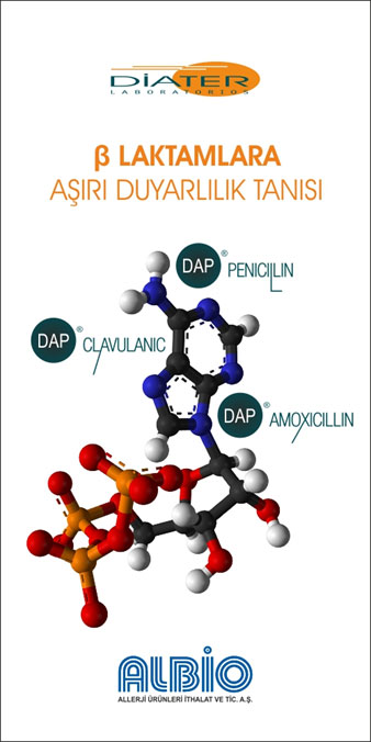 DAP β-laktam aşırı duyarlılık tanısı broşürü